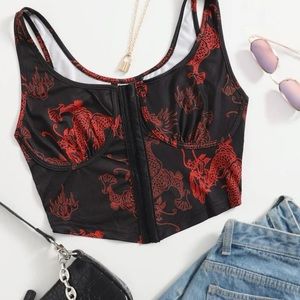 Bustier Crop Top